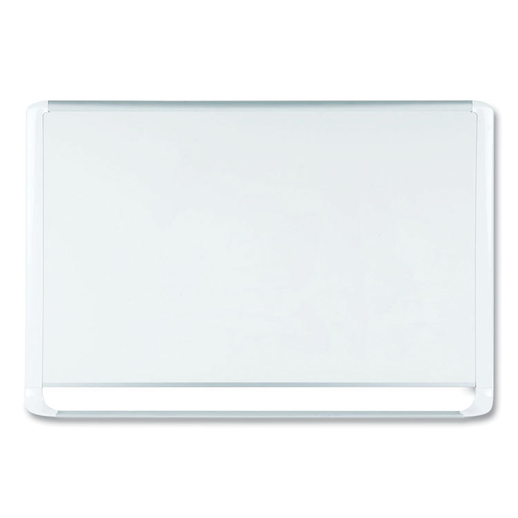Gold Ultra Magnetic Dry Erase Boards, 72" x 48", White Surface, White/Natural Aluminum Frame