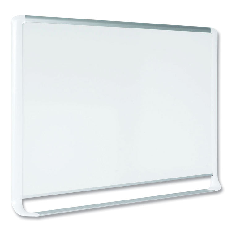 Gold Ultra Magnetic Dry Erase Boards, 72" x 48", White Surface, White/Natural Aluminum Frame