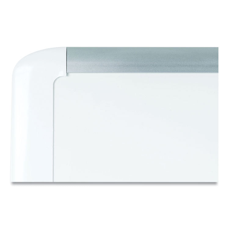 Gold Ultra Magnetic Dry Erase Boards, 72" x 48", White Surface, White/Natural Aluminum Frame