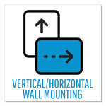 Earth Cork Board, 48" x 36", Tan Surface, Satin Aluminum Frame