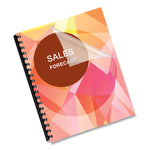 PET Ultra Clear Binding Covers, 5 mil, Clear, 11 x 8.5, Unpunched, 100/Pack