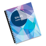 PET Ultra Clear Binding Covers, 7 mil, Clear, 11 x 8.5, Unpunched, 100/Pack