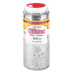 Spectra Glitter, 0.04 Hexagon Crystals, Silver, 16 Oz Shaker-Top Jar