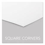 Design View Poly Presentation Covers for Binding Systems, Frost, 11 x 8.5, Unpunched, 25/Pack