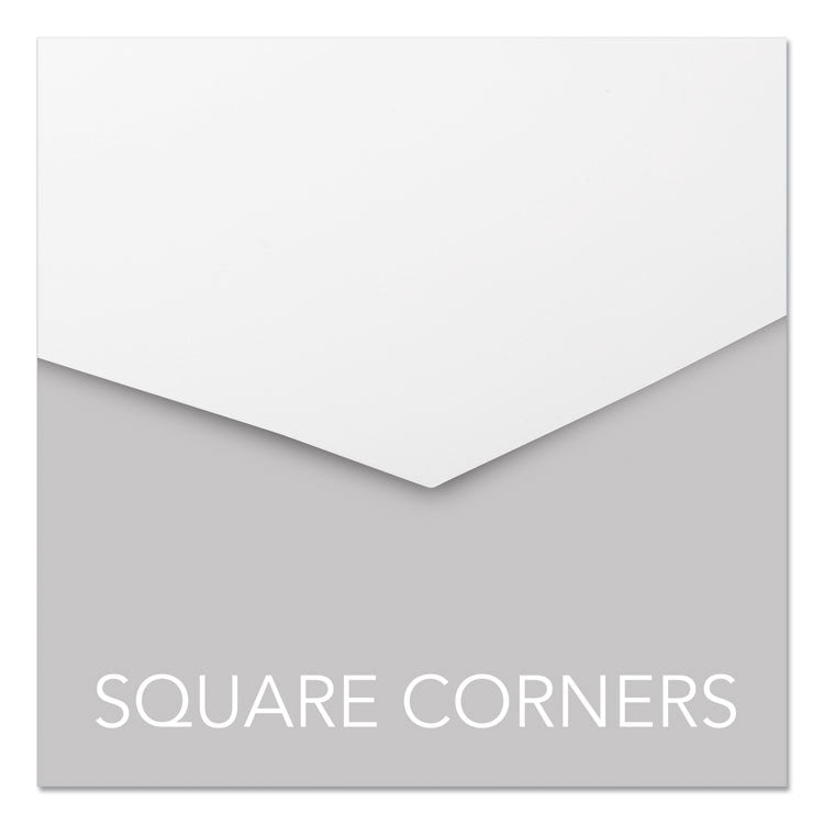 Design View Poly Presentation Covers for Binding Systems, Frost, 11 x 8.5, Unpunched, 25/Pack