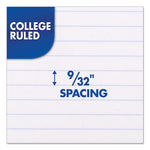 Spiral Notebook, 1-Subject, Medium/College Rule, Randomly Assorted Cover Color, (100) 11 x 8 Sheets