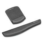 PlushTouch Keyboard Wrist Rest, 18.12 x 3.19, Graphite