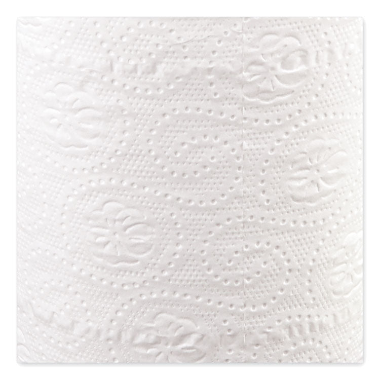 Bath Tissue, Septic Safe, Individually Wrapped Rolls, 2-Ply, White, 500 Sheets/Roll, 48 Rolls/Carton