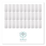 Kitchen Roll Towels, 2-Ply, 11 x 8.8, White, 100/Roll, 30 Rolls/Carton