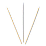 Bamboo Skewers, Paper, 6", Natural, 100/Pack