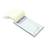 Guest Check Pad, 17 Lines, Two-Part Carbonless, 3.6 x 6.7, 50 Forms/Pad, 50 Pads/Carton