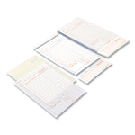 Guest Check Loose-Pack Refill, 15 Lines, Three-Part Carbonless, 4.2 x 8.5, 200 Forms/Pad, 10 Pads/Carton