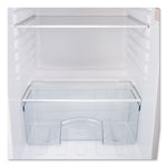 4.4 Cu.ft. Auto-Defrost Refrigerator, 19.25 X 22 X 33, Black