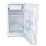 3.3 Cu.ft Refrigerator With Chiller Compartment, White