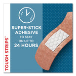 Flexible Fabric Adhesive Tough Strip Bandages, 1 x 3.25, 20/Box