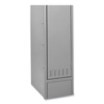 Optional Locker Base, 12w X 18d X 6h, Sand