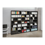 Fixed-Shelf Lateral File for Legal/Letter Size Files, 6 Shelves, 36" x 16.5" x 75.25", Light Gray