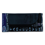 Table Set Rectangular Table Covers, Heavyweight Plastic, 54" X 108", Black, 6/pack