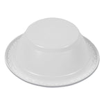 Plastic Dinnerware, Bowl, 5 oz, White, 125/Pack