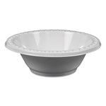 Plastic Dinnerware, Bowl, 5 oz, White, 125/Pack