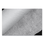 Linen-Soft Non-Woven Polyester Banquet Roll, Cut-To-Fit, 40" X 50 Ft, White