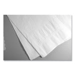 Table Set Poly Tissue Table Cover, 54" X 108", White, 6/pack