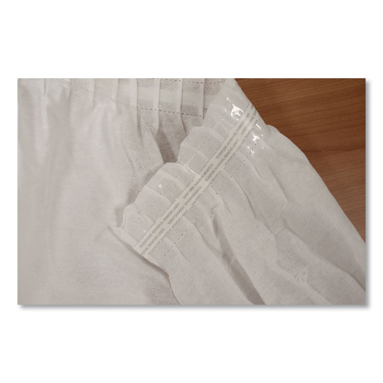 Table Set Linen-Like Table Skirting, Polyester, 29" X 14 Ft, White