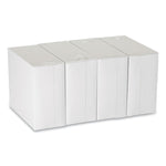 1/8-Fold Linen-Replacement Dinner Napkins, Two-Ply, 17 X 17, White