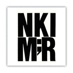 Press-On Vinyl Self-Adhesive Uppercase Letters, 6" Tall, Black Characters, 38/Pack