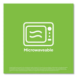 PerfecTouch Paper Hot Cups, 12 oz, Coffee Haze Design, 25/Sleeve, 20 Sleeves/Carton