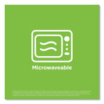 Perfectouch Paper Hot Cups, 8 Oz, Coffee Haze Design, 50/pack