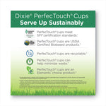 PerfecTouch Hot/Cold Cups, 12 oz, Paper, White, 50/Bag, 20 Bags/Carton