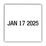 Self-Inking Heavy-Duty Line Dater, 5 Years, 1.25" x 0.63", Black Ink