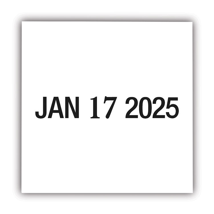 Self-Inking Heavy-Duty Line Dater, 5 Years, 1.25" x 0.63", Black Ink