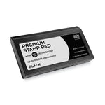 Microgel Stamp Pad for 2000 PLUS, 6.17" x 3.13", Black