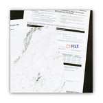 Pre-Inked Shutter Stamp, Red/Blue, FILE, 1.63 x 0.5