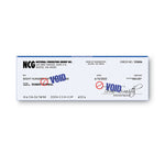 Pre-Inked Shutter Stamp, Red/Blue, VOID, 1.63 x 0.5