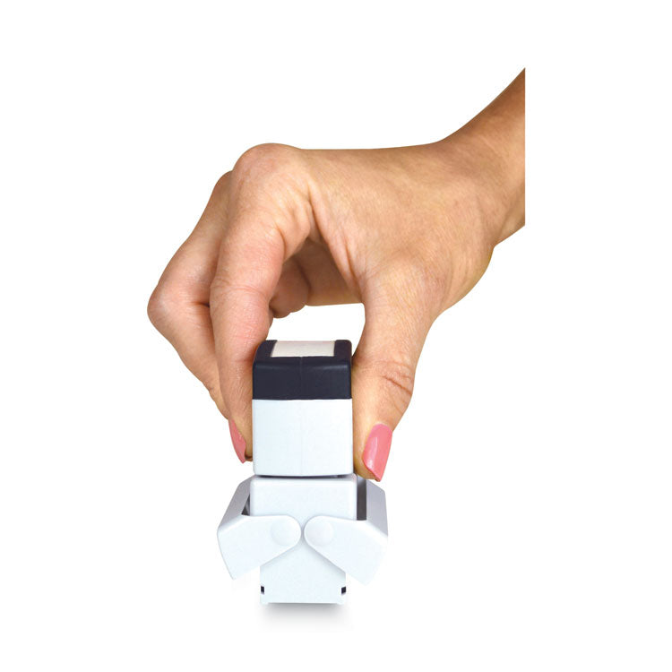 Pre-Inked Shutter Stamp, Red, PAST DUE, 1.63 x 0.5