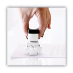 Pre-Inked Shutter Stamp, Blue, VOID, 1.63 x 0.5