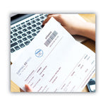 Pre-Inked Round Stamp, Entered, 0.63" Dia, Blue