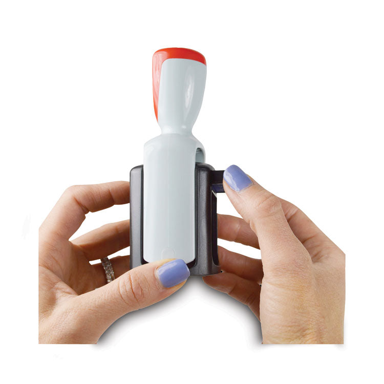 Replacement Ink Pad For 2000 Plus Two-Color Word Daters, Blue/red