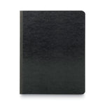 Prong Fastener Premium Pressboard Report Cover, Two-Piece Prong Fastener, 3" Capacity, 8.5 X 11, Black/black
