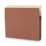 Redrope Drop Front File Pockets, 1.75" Expansion, Letter Size, Redrope, 50/box