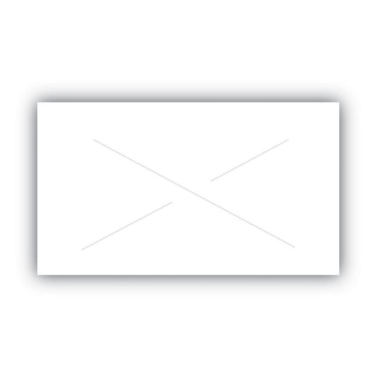 One-Line Pricemarker Labels Bulk Pack, 0.44 x 0.81, White, 1,200/Roll, 16 Rolls/Box
