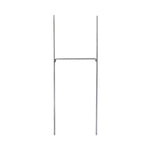 Stake Sign, 6 X 17, Blank White With Printed Red Arrow