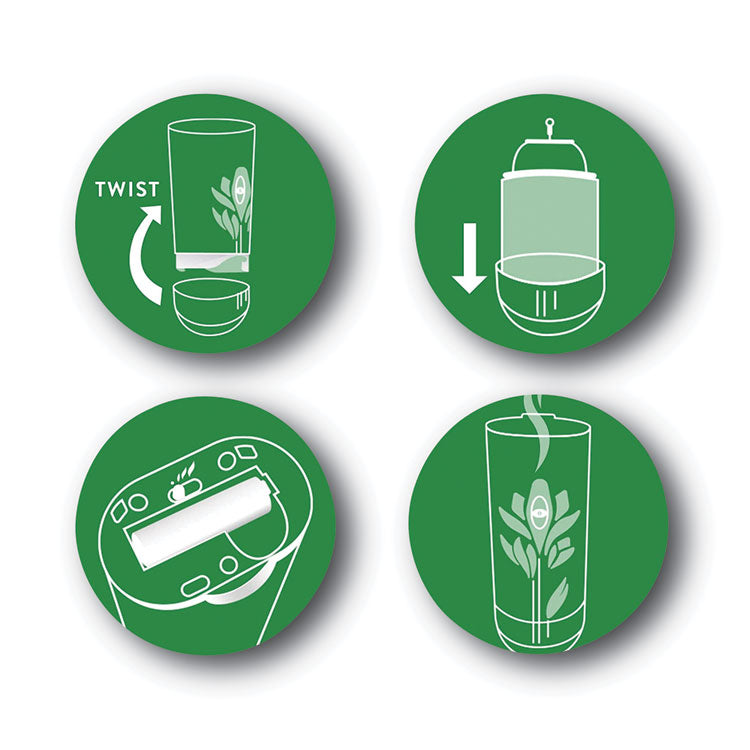 Freshmatic Life Scents Ultra Refill, Cherry and Coconut Paradise Retreat, 5.89 oz Aerosol Spray, 6/Carton