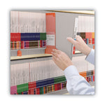 Shelf-Master Reinforced End Tab Colored Folders, Straight Tabs, Letter Size, 0.75" Expansion, Gray, 100/Box