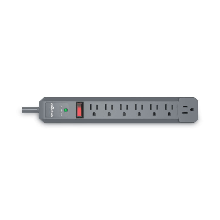 Guardian Premium Surge Protector, 7 AC Outlets, 6 ft Cord, 540 J, Gray