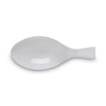Plastic Cutlery, Heavy Mediumweight Spoon, White, 1,000/Carton