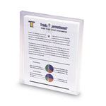 Poly String and Button Interoffice Envelopes, Open-End (Vertical), 9.75 x 11.63, Clear, 5/Pack